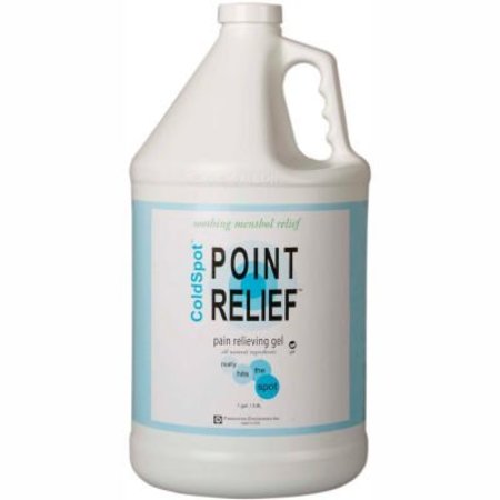 FABRICATION ENTERPRISES Point ReliefÂ ColdSpot Pain Relief Gel, 128 oz. (1 Gallon) Pump Bottle 11-0712-1